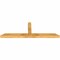 Ekena Millwork Portland Rough Sawn Timber Gable Bracket, Western Red Cedar, 72"W x 24"H x 4"D x 4"F, 8/12 Pitch GBW072X24X0404POR00RWR - alternate 3